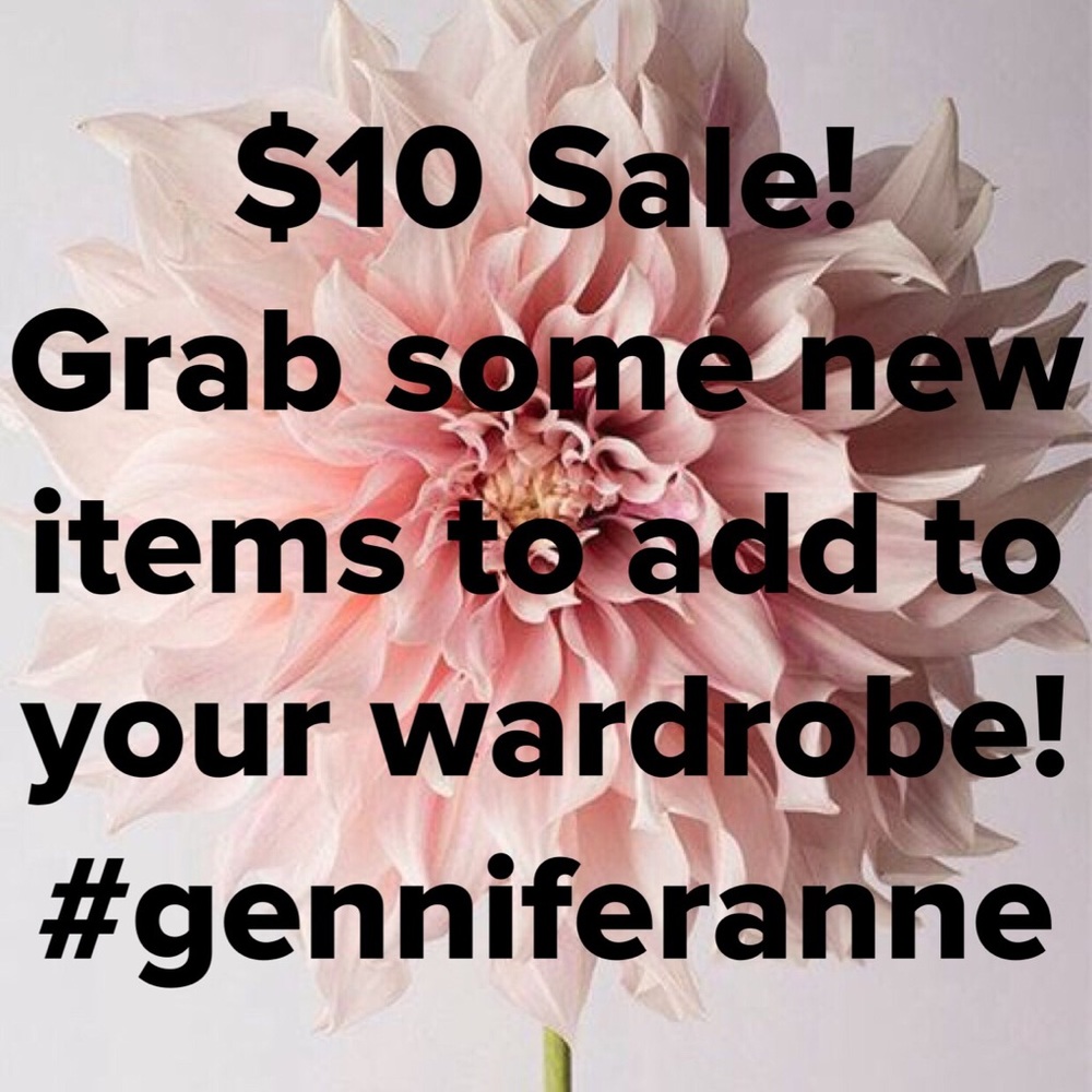 $10 Sale!!! Prices Firm!